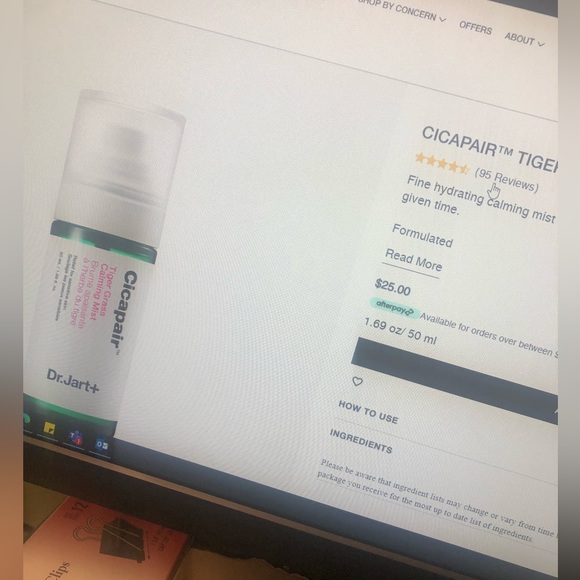 Brand new Dr Jart facial calming mist Korean skincare - Picture 2 of 4